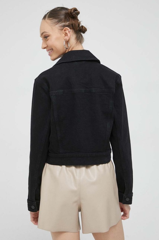 Odzież Hollister Co. kurtka jeansowa KI344.3028.900 czarny