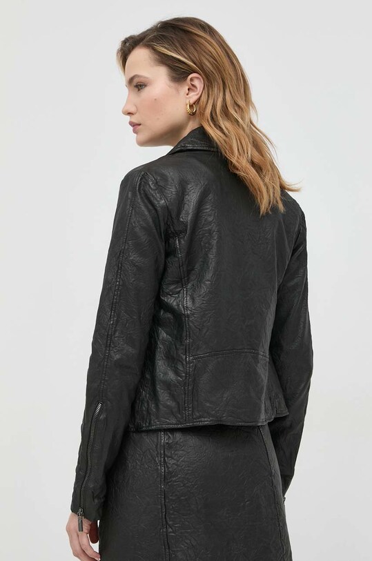 Oblačila Usnjena biker jakna Armani Exchange 3RYB50.YLH1Z črna