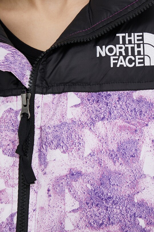 The North Face kurtka puchowa NUPTSE SHORT JACKET NF0A5GGEIAT1 fioletowy