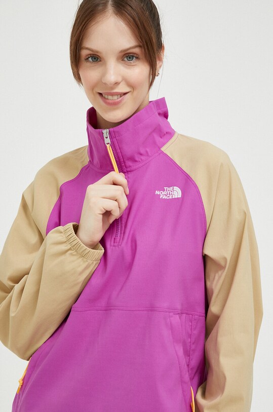 Μπουφάν The North Face Class V Pullover μωβ NF0A534PHZO1