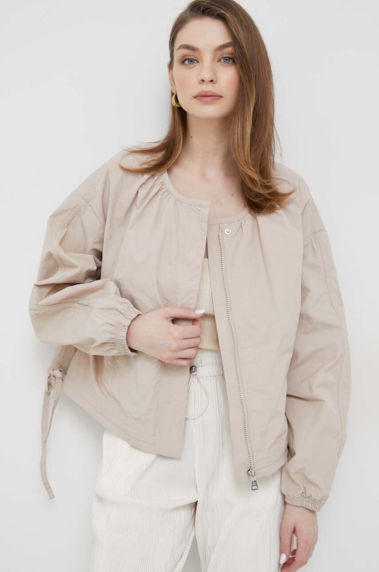 Dkny kurtka nieocieplane beżowy P3AJ1R99