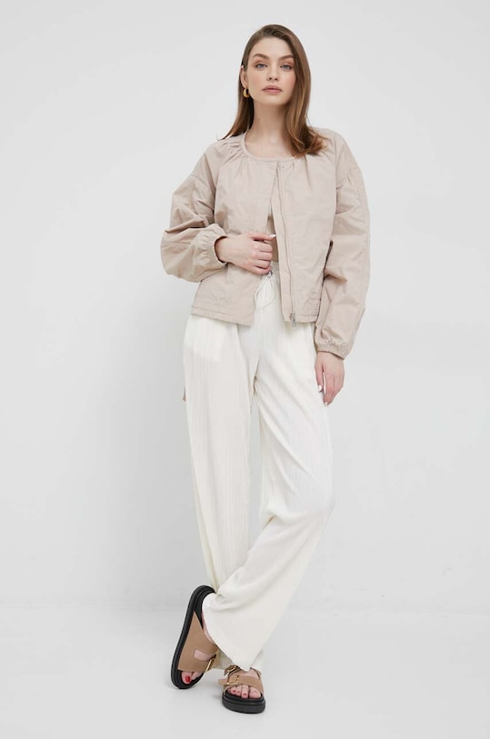 Dkny kurtka P3AJ1R99 beżowy SS23