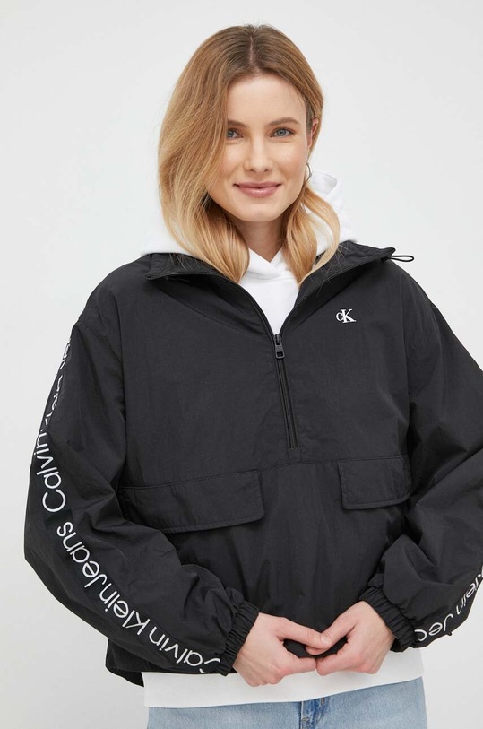 Bunda Calvin Klein Jeans nezateplené čierna J20J220733.PPYX