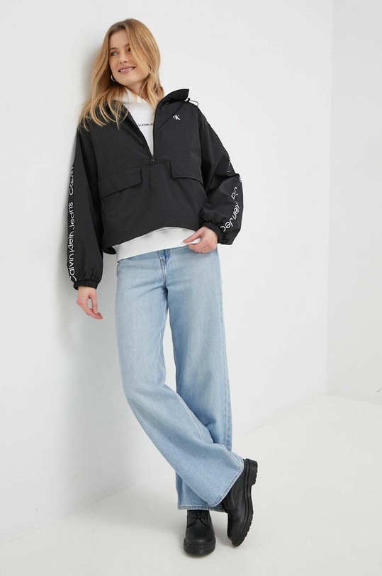 Bunda Calvin Klein Jeans J20J220733.PPYX čierna SS23