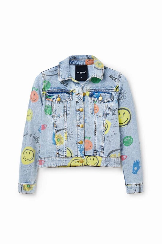 Traper jakna Desigual 23SWED54 plava