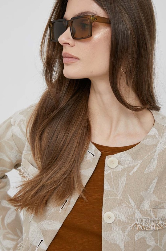 Pennyblack kurtka z domieszką lnu 20410723 beżowy