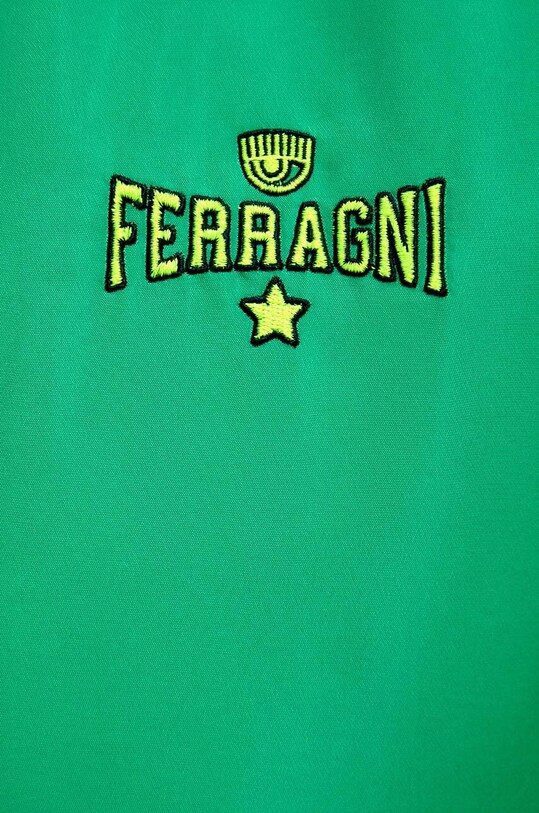 Chiara Ferragni giacca bomber Ferragni Stretch 74CBSD01 verde