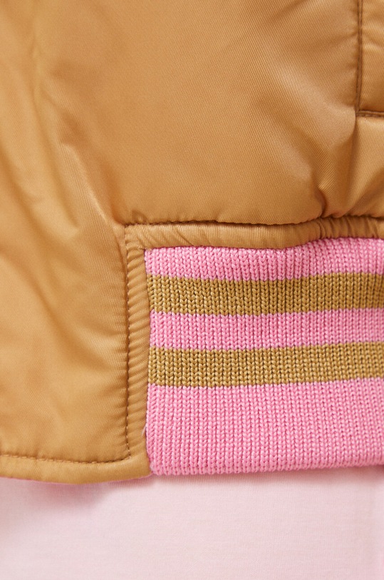 Chiara Ferragni geacă bomber cu două fețe Varsity 74CBSD02