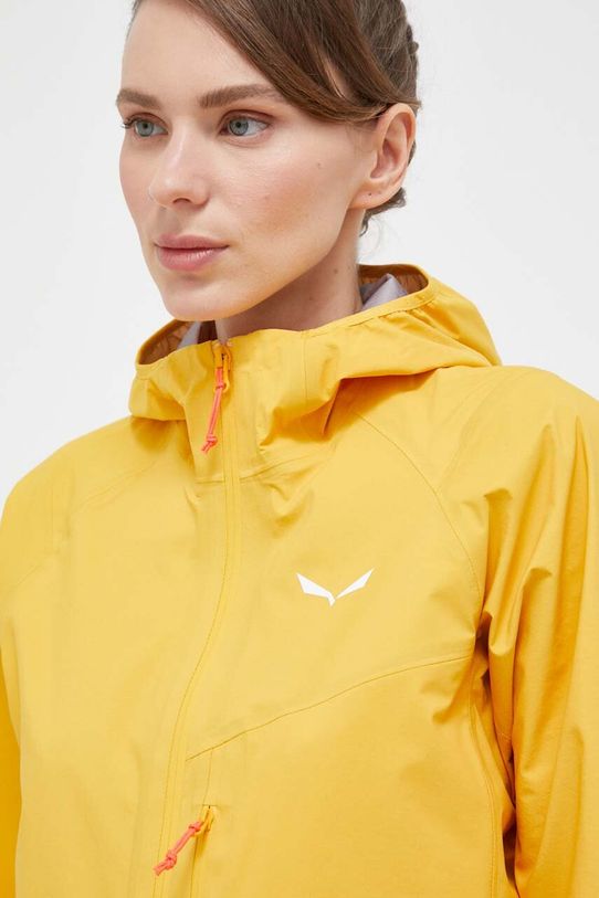 Outdoor jakna Salewa Agner 2 PTX zlatna 00.0000028393