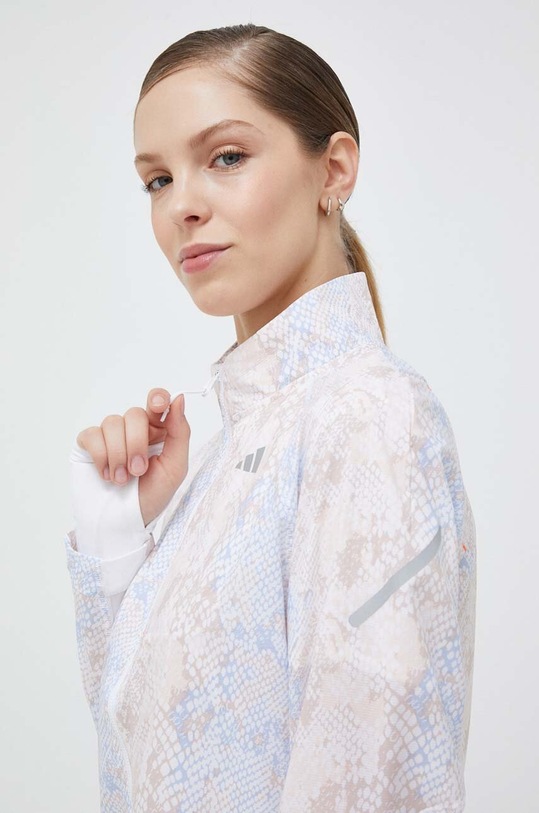 Větrovka adidas Performance Fast bílá HM4320