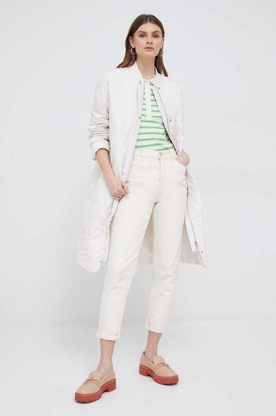 Tommy Hilfiger kurtka WW0WW38077.PPYX biały SS23