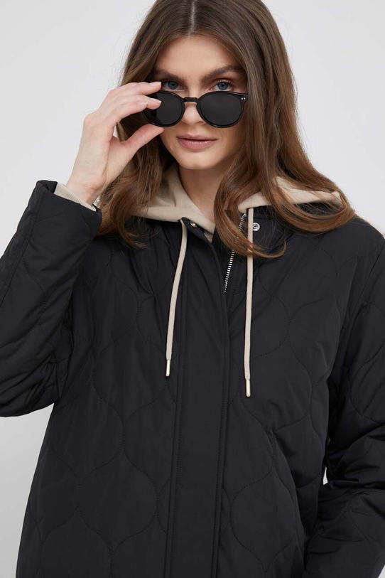 Tommy Hilfiger kurtka bez kaptura czarny WW0WW38077.PPYX