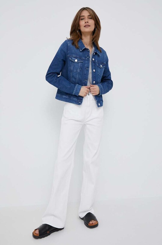 Джинсова куртка Tommy Hilfiger WW0WW38061.PPYX блакитний SS23