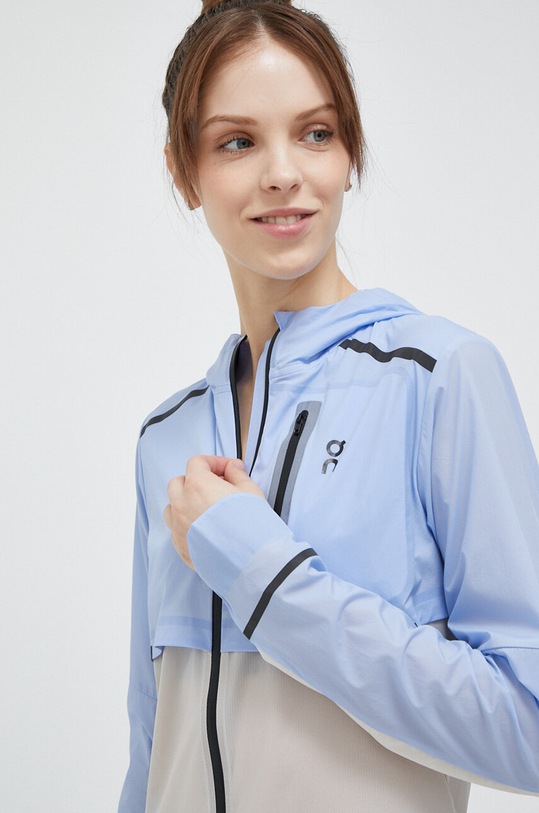 On kurtka do biegania Weather niebieski 20401031