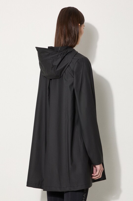 Odzież Rains kurtka przeciwdeszczowa 18050 A-line W Jacket 18050.01 czarny