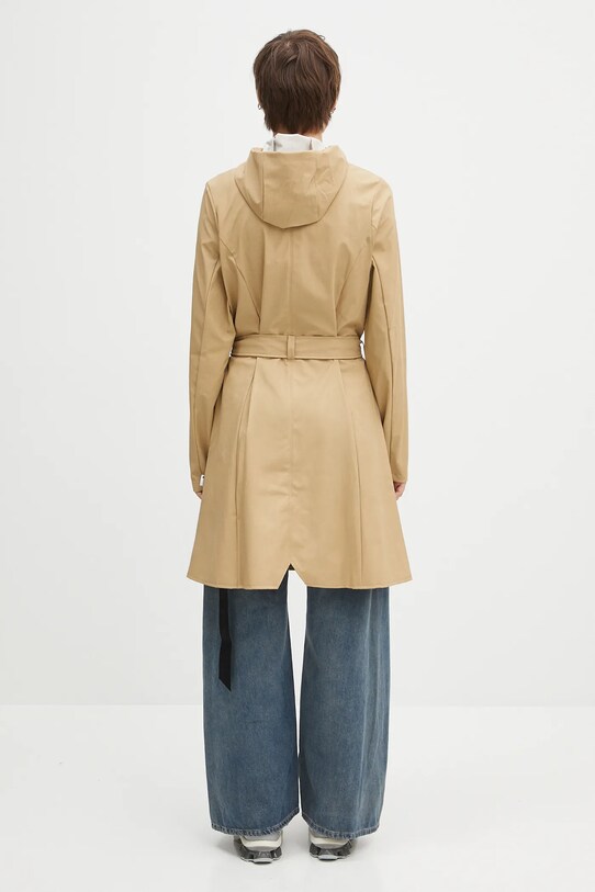 Oblečení Nepromokavý kabát Rains Curve Jacket 18130.24 béžová