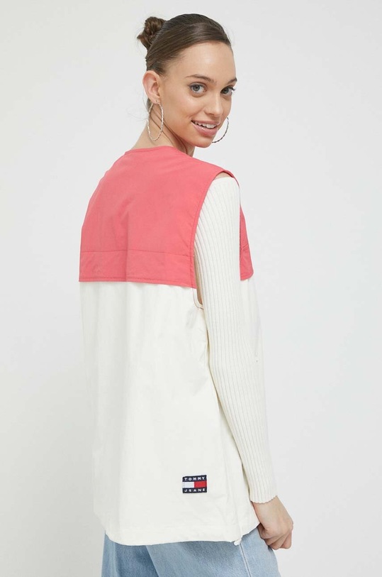 Odzież Tommy Jeans bezrękawnik DW0DW15339.PPYX różowy