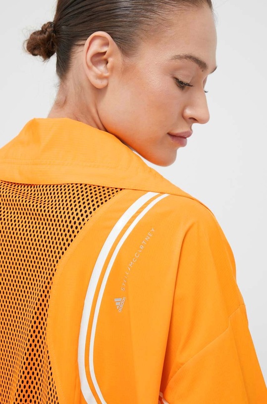 adidas by Stella McCartney windbreaker TruePace HR6576 portocaliu