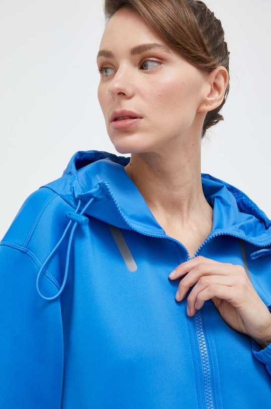 adidas by Stella McCartney geaca sport HS4243 albastru