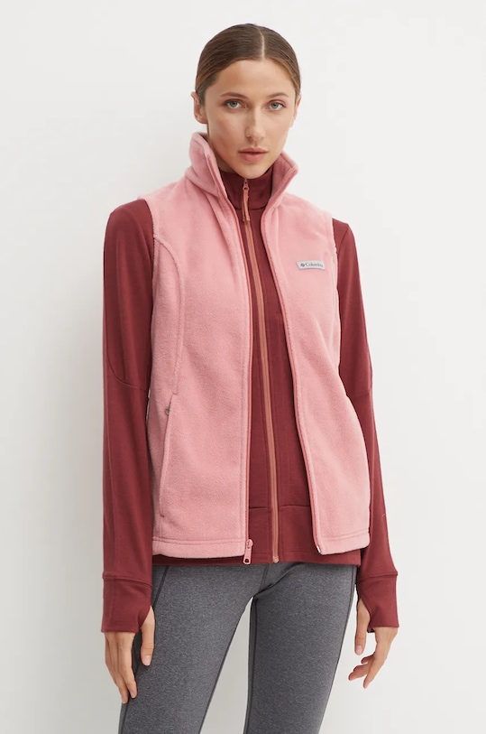 Sportovní vesta Columbia Benton Springs nezateplené růžová 1372121