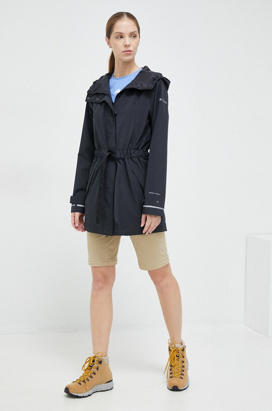 Παρκά Columbia Here and There 2034763 μαύρο SS24