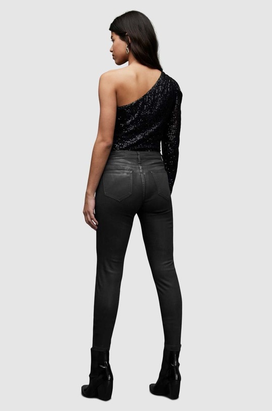 AllSaints pantaloni Miller WE025X negru SS23