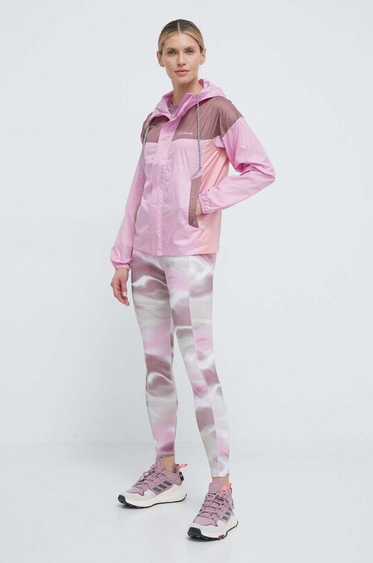 Bunda Columbia Flash Challenger 1989523 růžová SS24