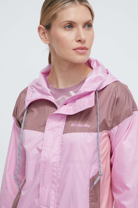 Bunda Columbia Flash Challenger růžová 1989523