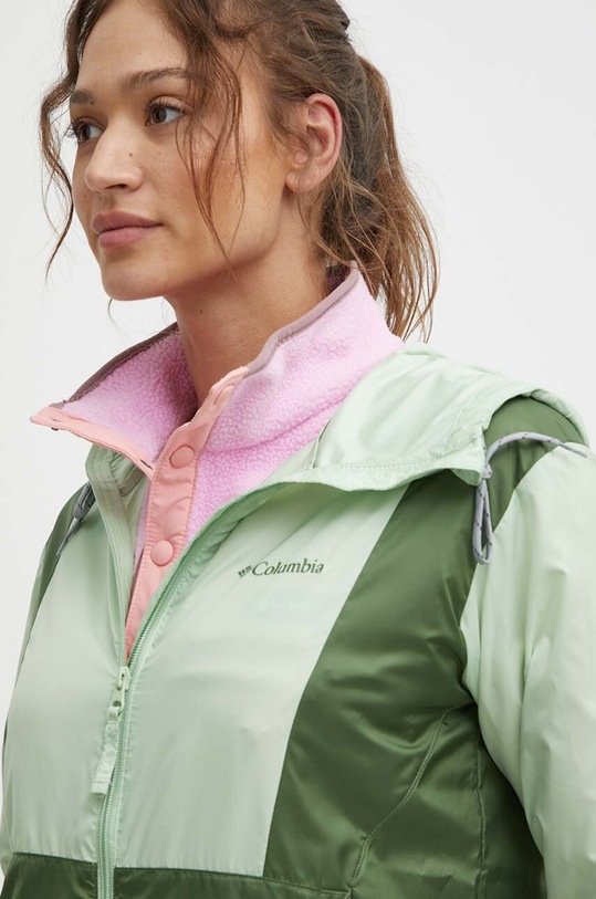 Columbia wiatrówka Lily Basin zielony 2034931