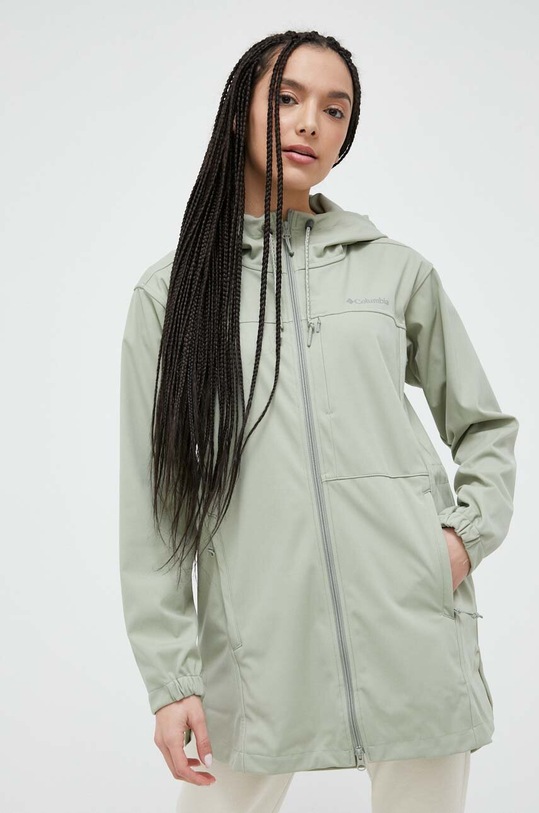 Columbia kurtka Flora Park 2034781 zielony SS24
