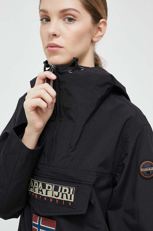 Napapijri kurtka Rainforest czarny NP0A4G7F0411