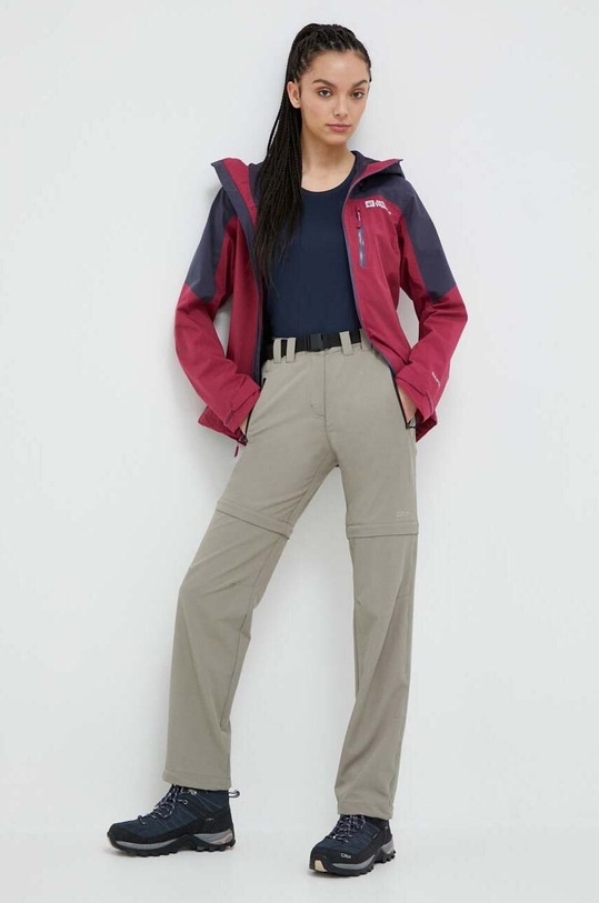 Μπουφάν Jack Wolfskin Go Hike 1113972 κόκκινο SS23