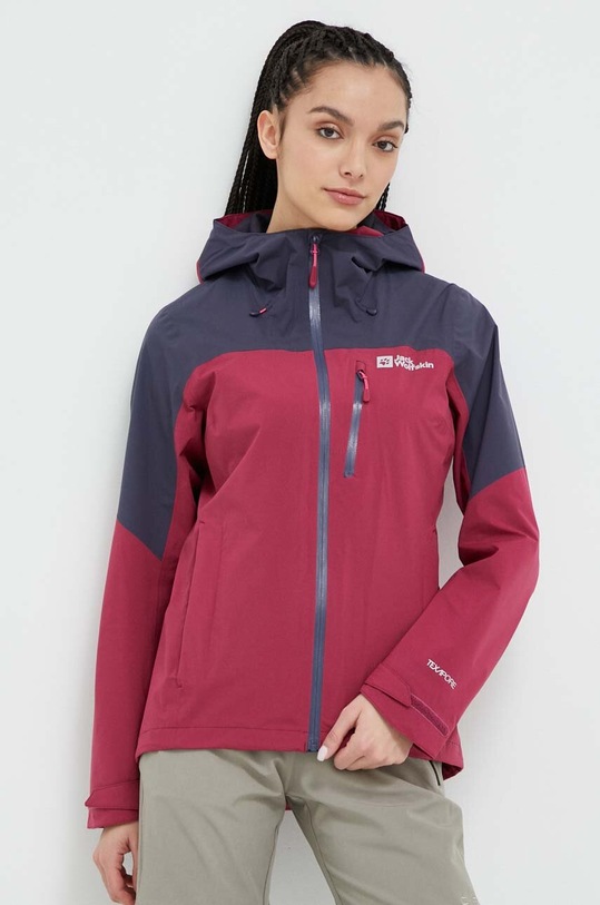 Μπουφάν Jack Wolfskin Go Hike κόκκινο 1113972