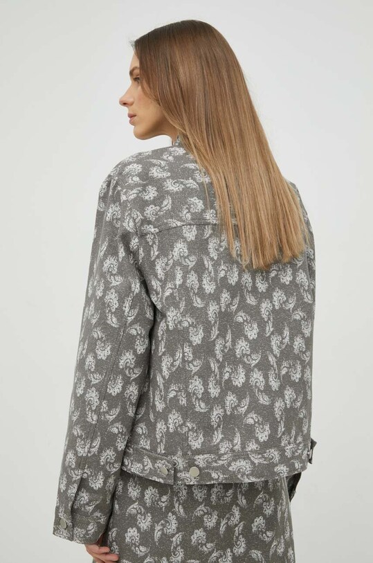 Odzież Samsoe Samsoe kurtka F23100040 szary