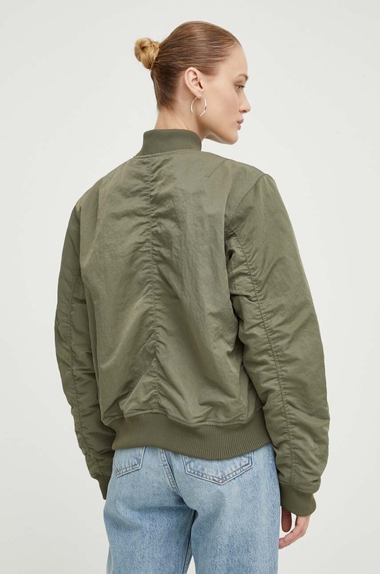 Ρούχα Μπουφάν bomber Samsoe Samsoe Mae F23100184 πράσινο