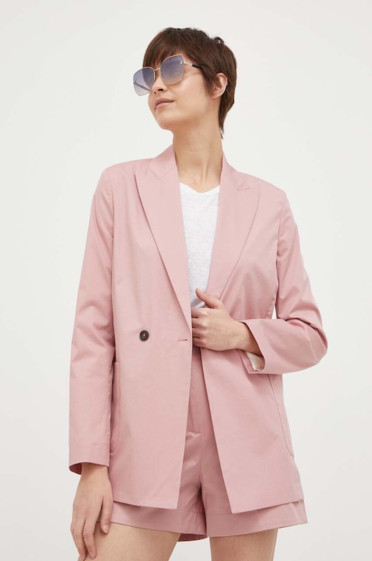 PS Paul Smith marynarka tkanina różowy W2R.292JB.K30368