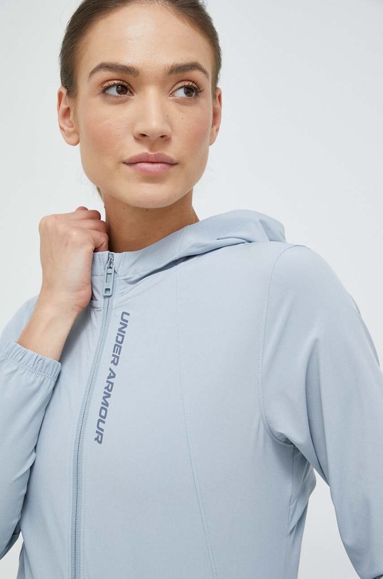 Under Armour jachetă de alergare OutRun the Storm gri 1377043