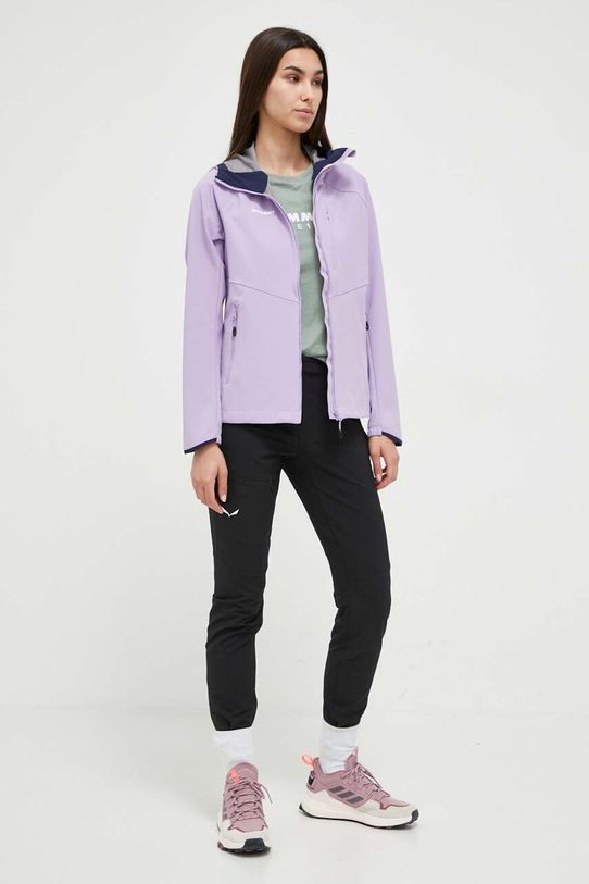 Куртка outdoor Mammut Ultimate Comfort SO 1011.01960 фиолетовой SS24