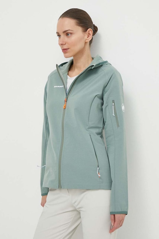 Спортивная кофта Mammut Madris Light зелёный 1014.03851