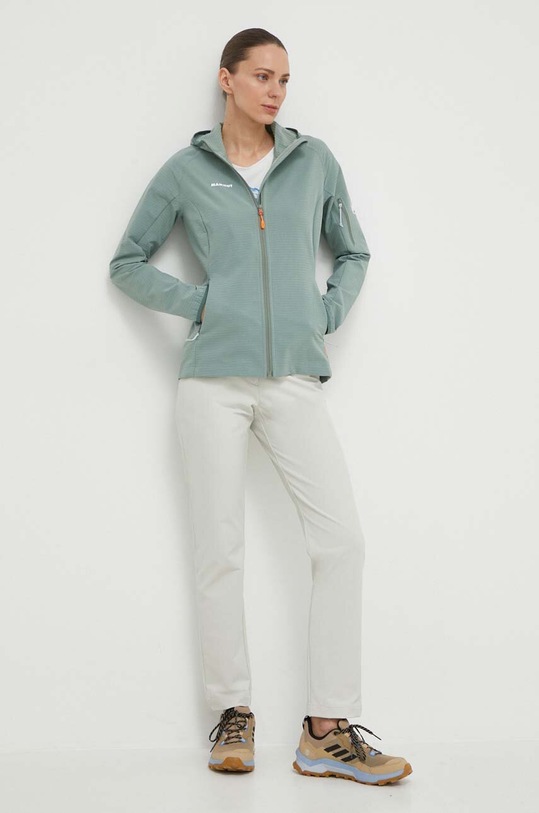 Mammut bluza sportowa Madris Light 1014.03851 zielony SS24