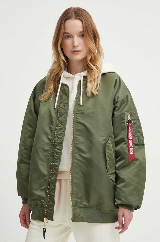 Alpha Industries kurtka bomber MA-1 CORE WMN bez kaptura zielony 108010.03