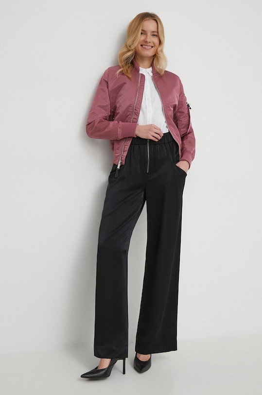 Bomber bunda Alpha Industries MA-1 VF LW WMN nezateplené růžová 156001.60