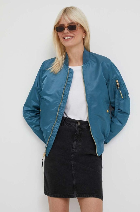 Jakna Alpha Industries MA-1 VF LW WMN bez tople podstave plava 156001.678