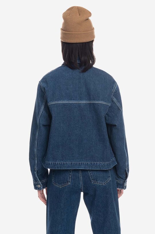 Clothing Carhartt WIP cotton denim jacket I031667 blue