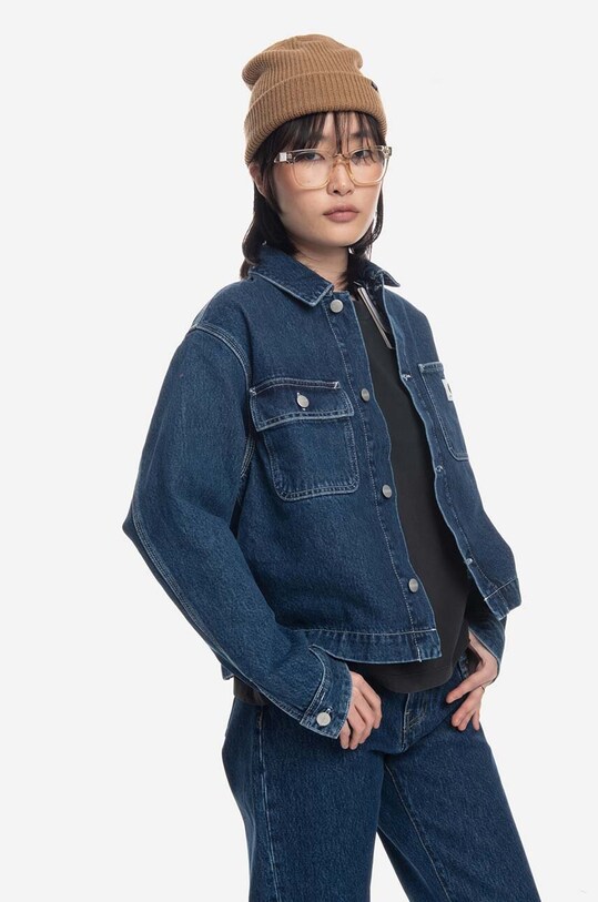Carhartt WIP cotton denim jacket I031667