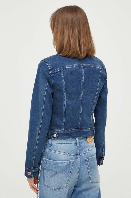 Îmbrăcăminte Morgan geacă din denim VPOMI.JEAN.STONE albastru