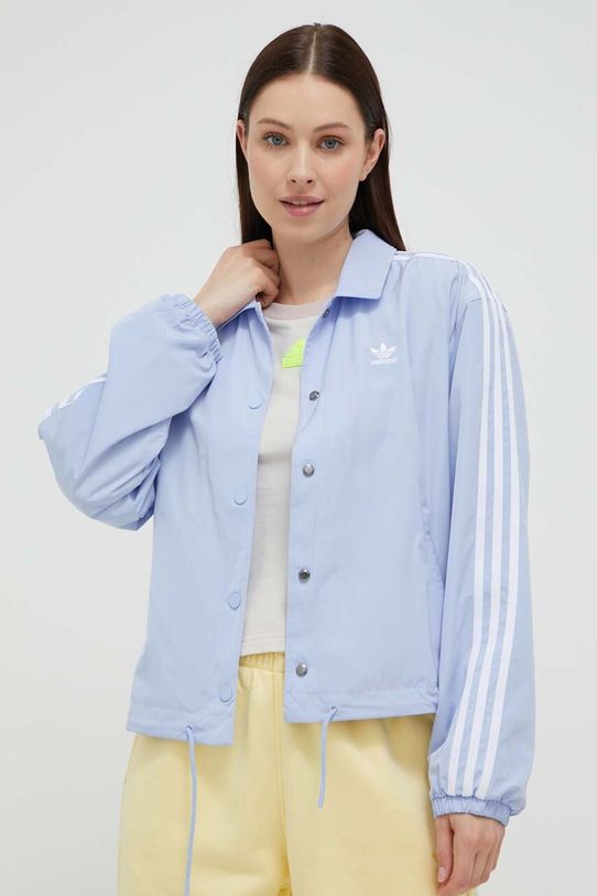 Bunda adidas Originals nezateplené modrá IC5480