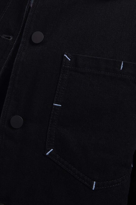 MCQ giacca di jeans Denim Overshirt nero 663919RRR211000