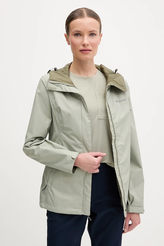 Columbia rövid kabát Arcadia II nem szigetelt zöld 1534115