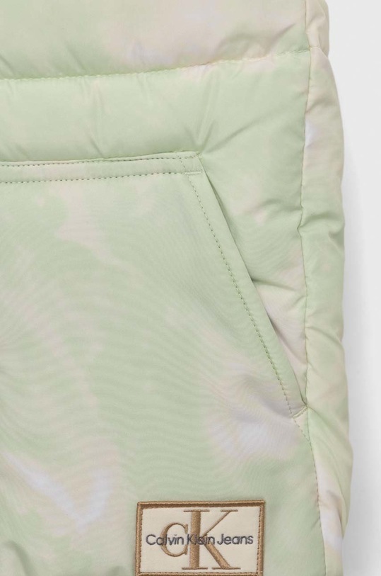 Dziewczynka Calvin Klein Jeans bezrękawnik dziecięcy IU0IU00368.PPYX zielony